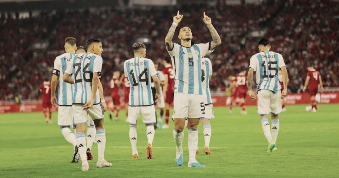 Argentina venció a Indonesia