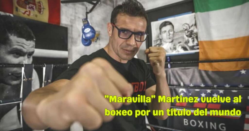 Maravilla Martínez peleara por un Título Mundial