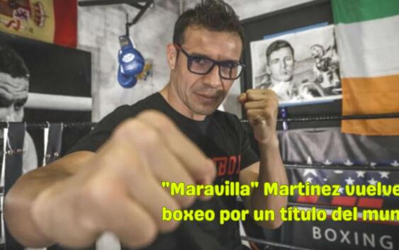 El anuncio de Maravilla Martínez que sacude al boxeo argentino