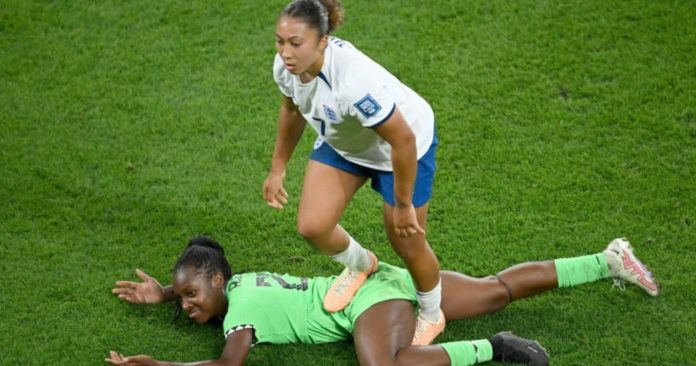 Pisoton en el Mundial Femenino