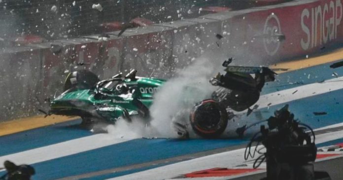 Accidente en la F1