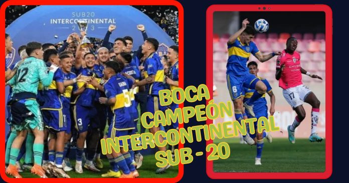 El Boca Sub-20 Campeón Intercontinental