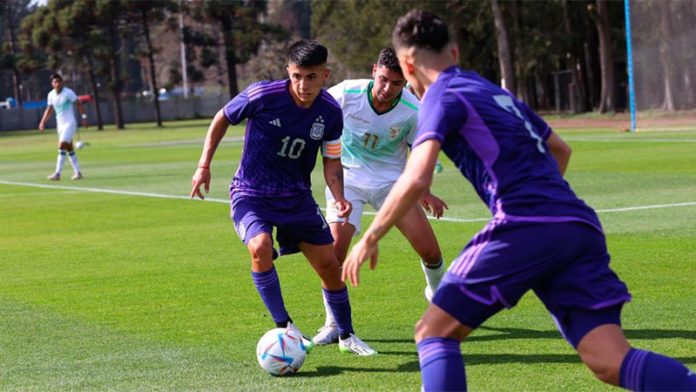 Leo acompaño a la Sub-23 Leo acompaño a la Sub-23