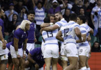 Los Pumas lograron ante Samoa su primer triunfo en el Mundial de Rugby