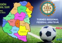 Torneo Regional Federal Amateur | Zonas y Fixture para los conjuntos de Entre Ríos