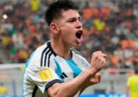 Mundial Sub-17 | Argentina goleó a Brasil con un triplete de Echeverri y avanzó a las semifinales | GOLES
