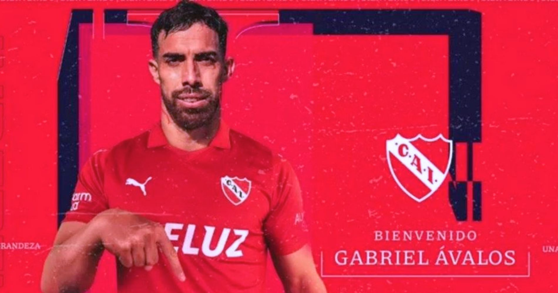 Gabriel Ávalos es el nuevo refuerzo oficializado por Independiente