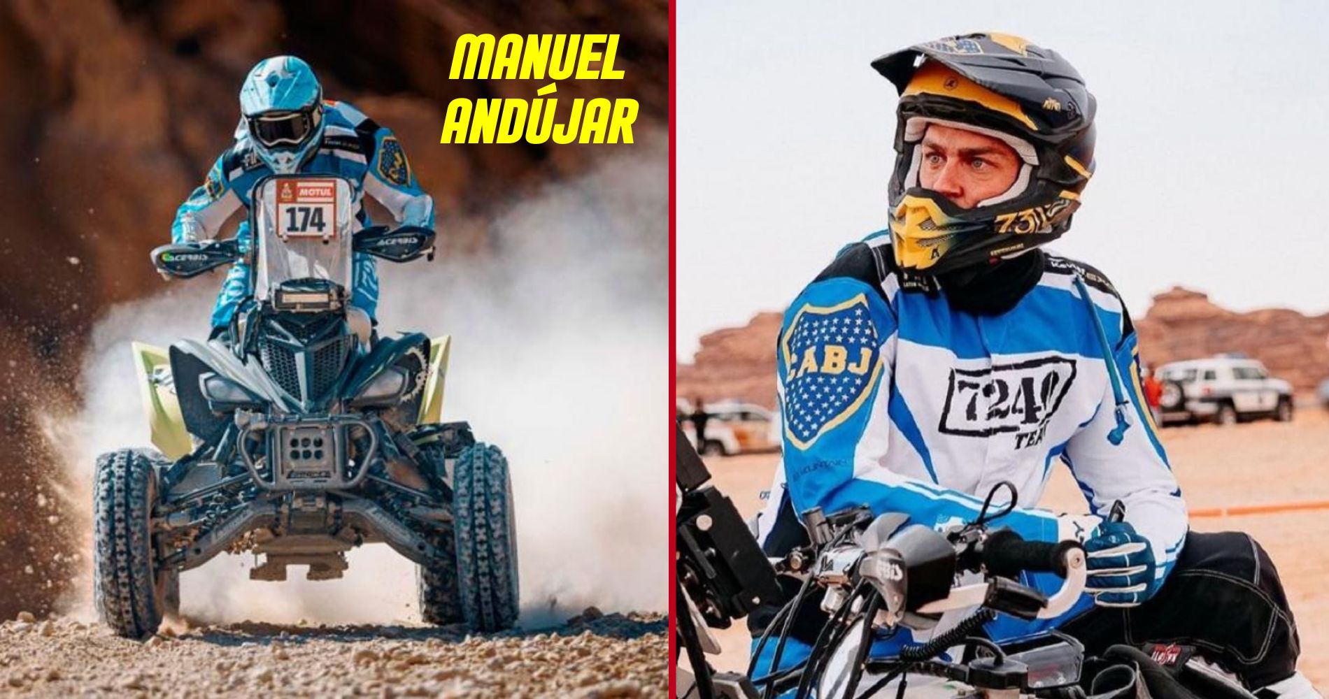 Rally Dakar | Manuel Andújar celebró su segunda corona en Quads (cuatriciclos)