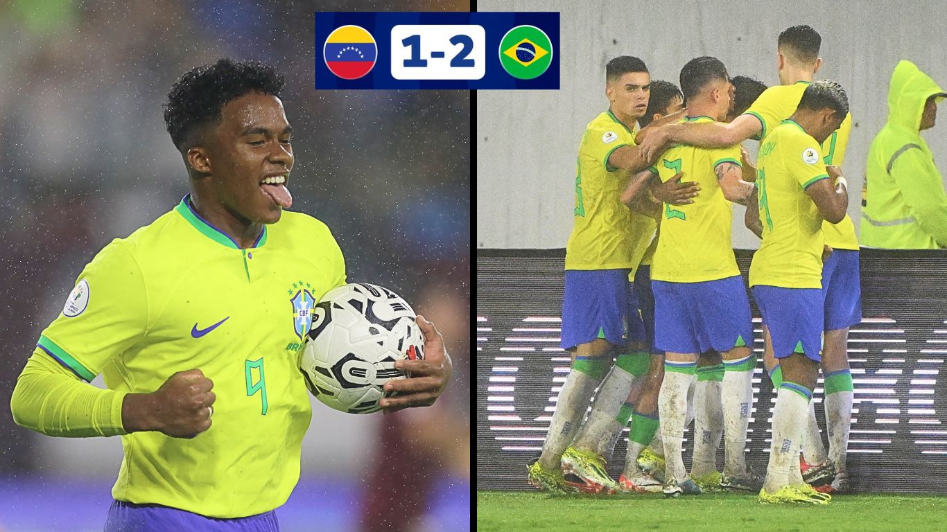 Sub 23 | Brasil venció a Venezuela y complico a Argentina | GOLES Y TABLA DE POSICIONES