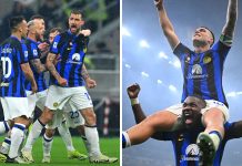 El Inter de Milan se alzo con su vigésimo Scudetto ante su clásico rival, cinco fechas antes | GOLES Milán VS. Inter