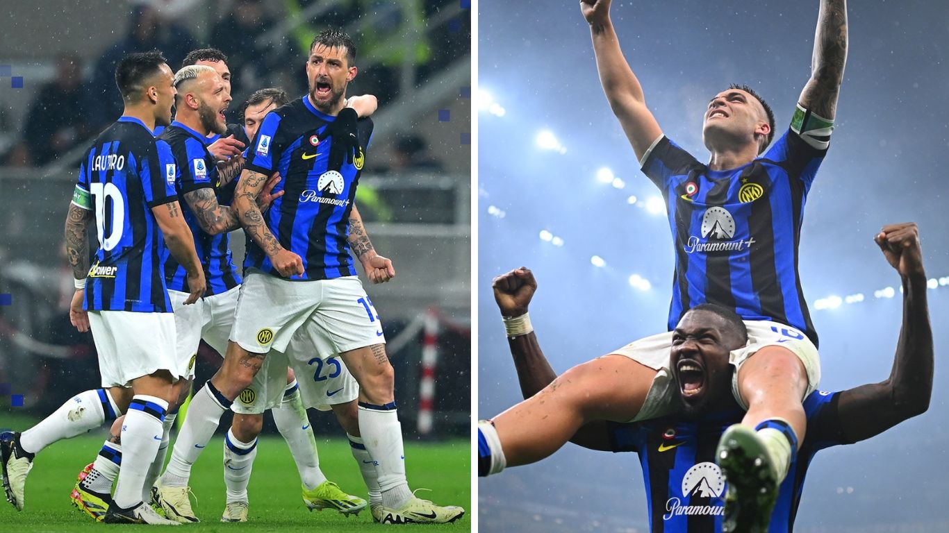 El Inter de Milan se alzo con su vigésimo Scudetto ante su clásico rival, cinco fechas antes | GOLES