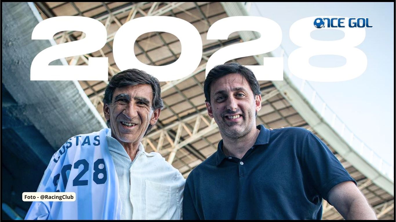 ¡ ES OFICIAL ! .. Gustavo Costas renovó su contrato con Racing y seguirá hasta 2028