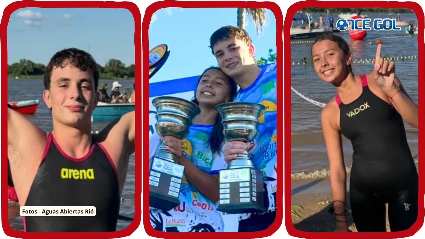 Lorenzo Rizzi ganó la 16ª edición de la Maratón Internacional de Aguas Abiertas Villa Urquiza – Paraná | En damas el triunfo fue para Miranda Lescano Doce