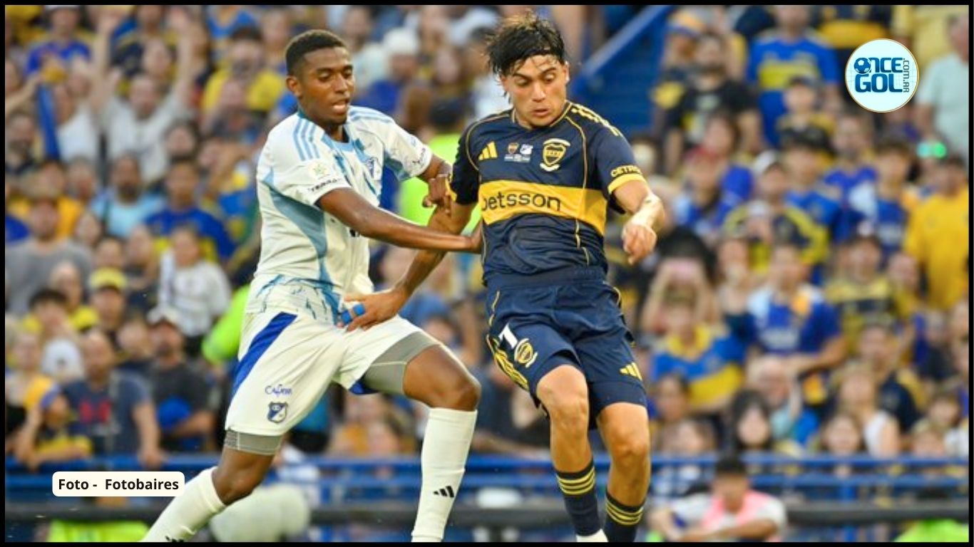 Boca y Millonarios empataron en La Bombonera | Zeballos falló un penal