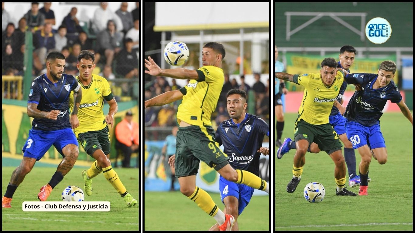 Defensa y Justicia y Vélez empataron en Florencio Varela | GOLES