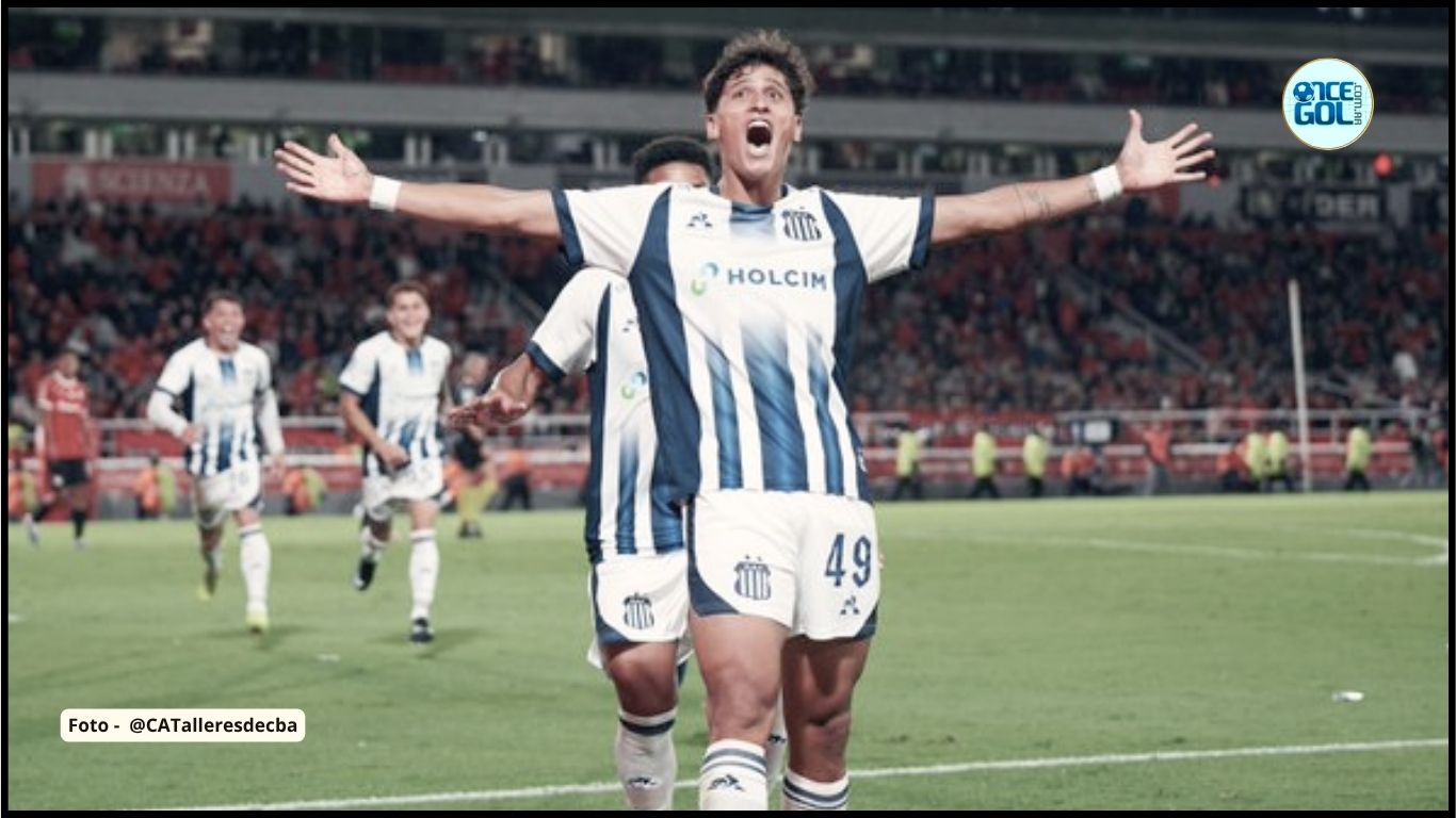 Independiente dejó escapar el partido y Talleres se lo dio vuelta en Avellaneda | GOLES