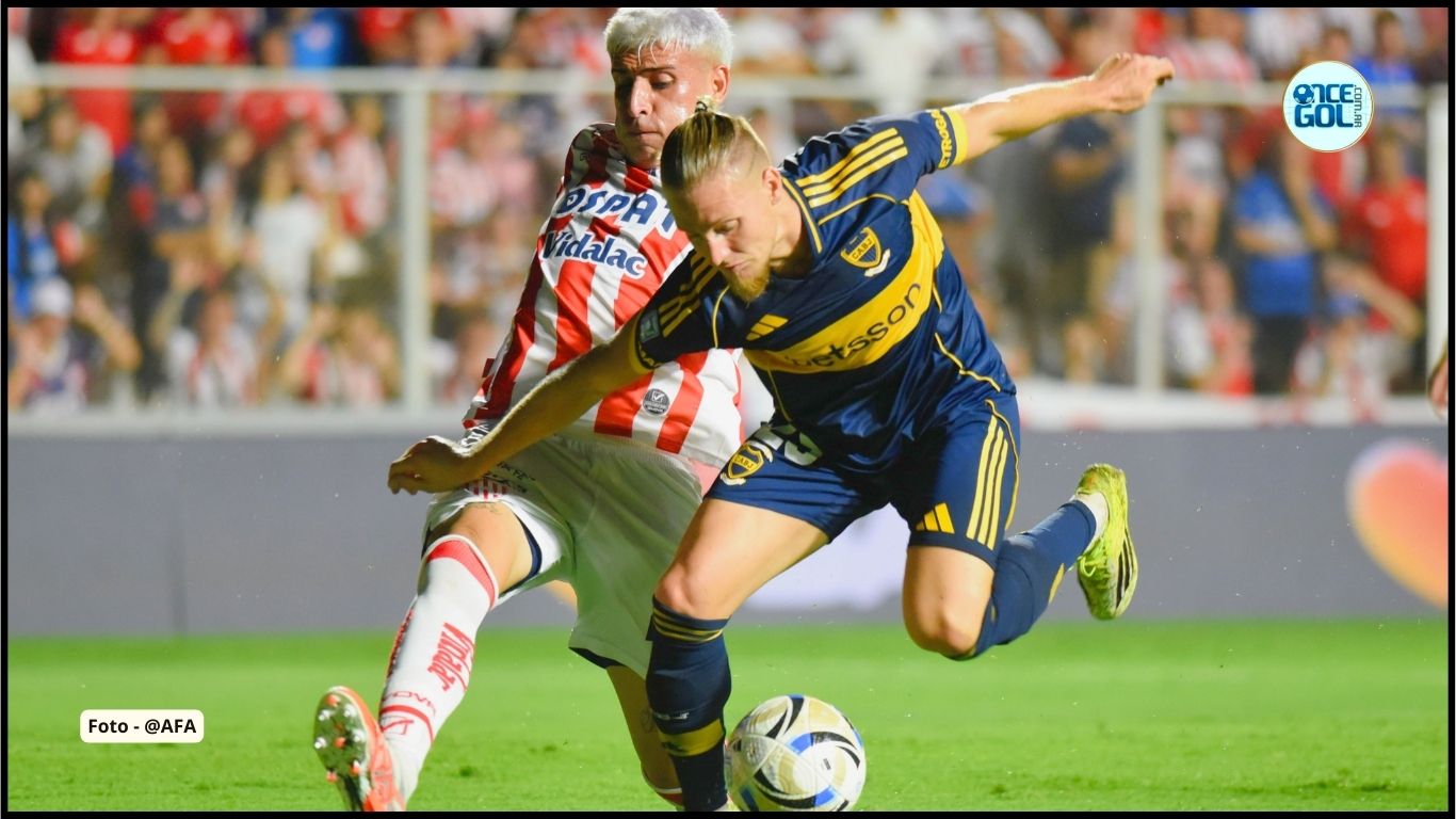 Boca empato ante Unión en Santa Fé y alcanzó su quinto empate en seis partidos | GOLES