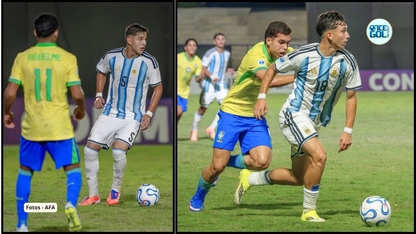 Por el Sudamericano Sub 17, Argentina cayó ante Brasil en Asunción y el final fue con escándalo | GOLES