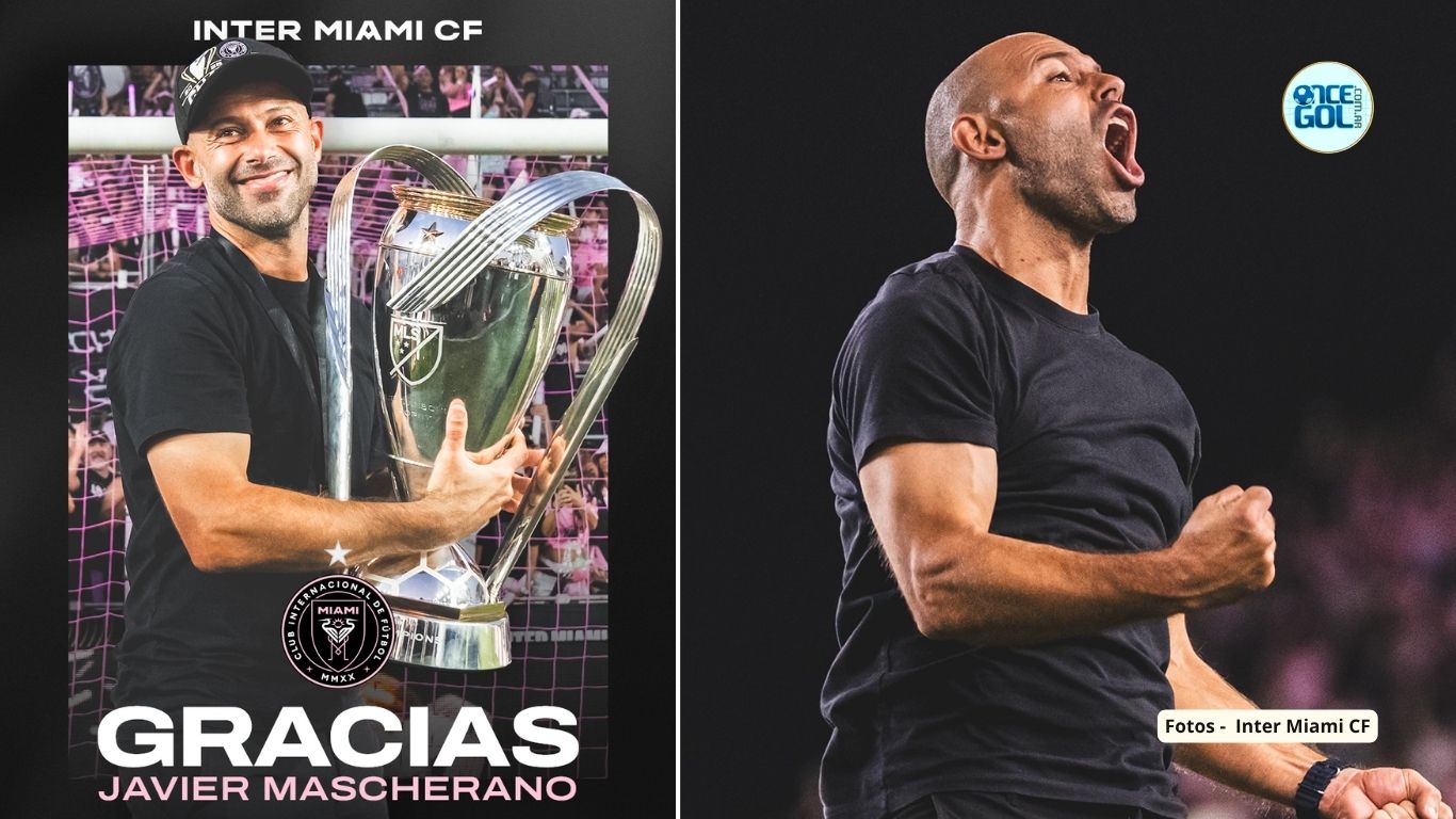 ¡Sorpresa! Javier Mascherano dejó de ser el DT de Inter Miami, tras un ciclo histórico | El motivo y su reemplazante