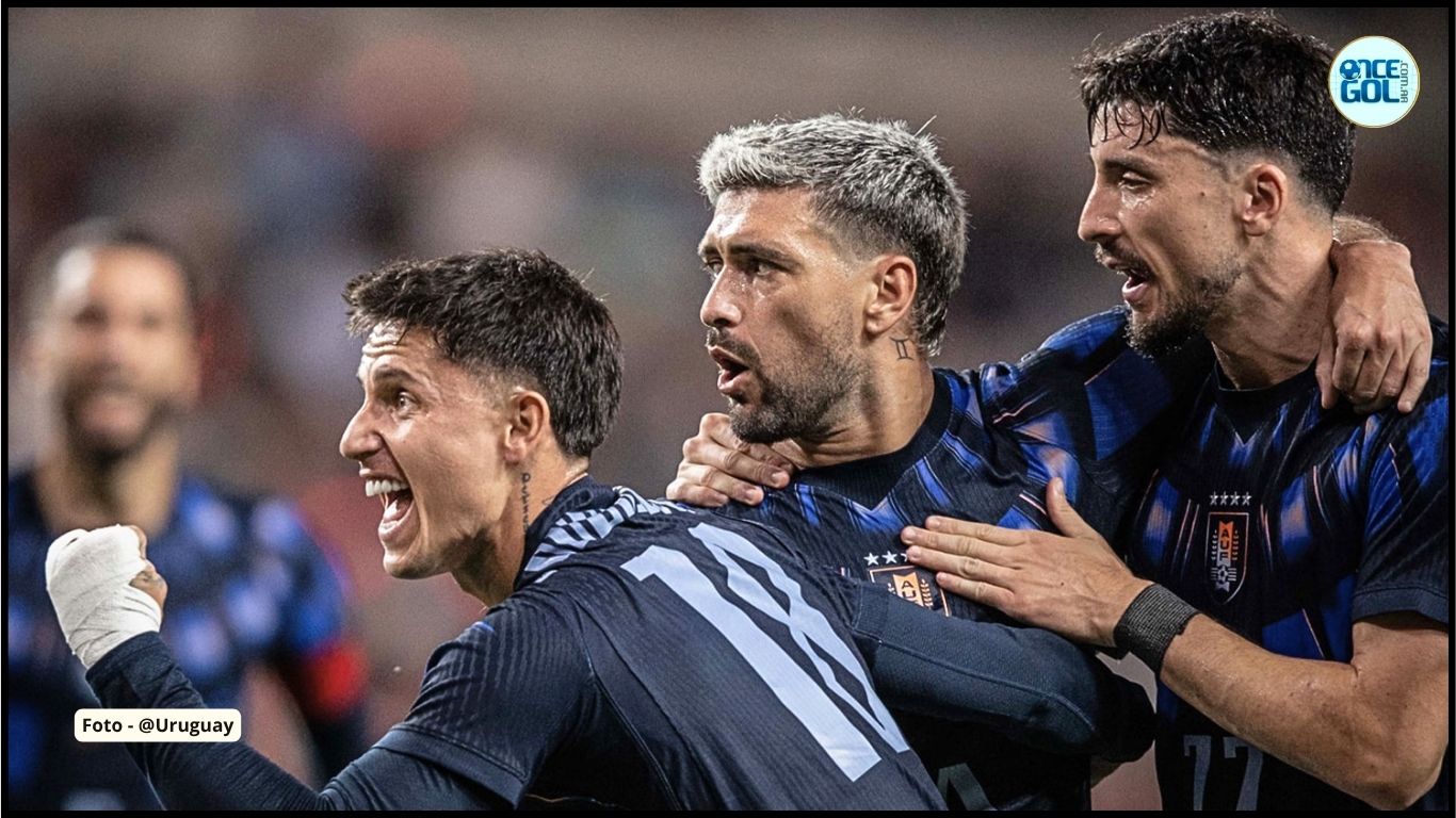 Uruguay alcanzó una contundente victoria ante Corea del Sur y es el primer triunfo con Diego Forlán | GOLES