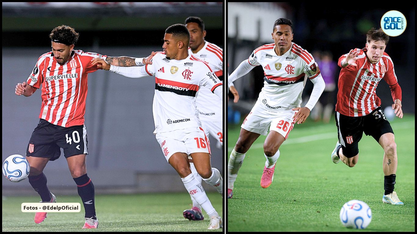 Por semifinales de Copa Libertadores Estudiantes empato como local ante Flamengo y la serie se definirá en el Maracaná